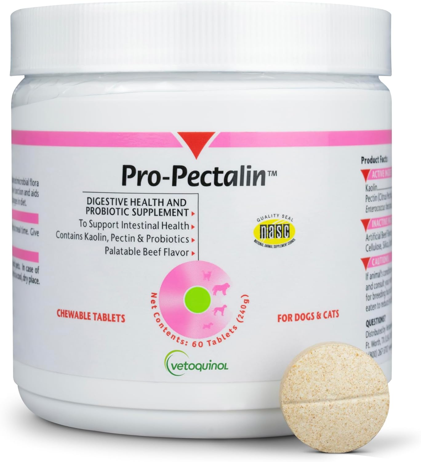 Pro-Pectalin Oral Paste and Chewable Tablets for Dogs and Cats